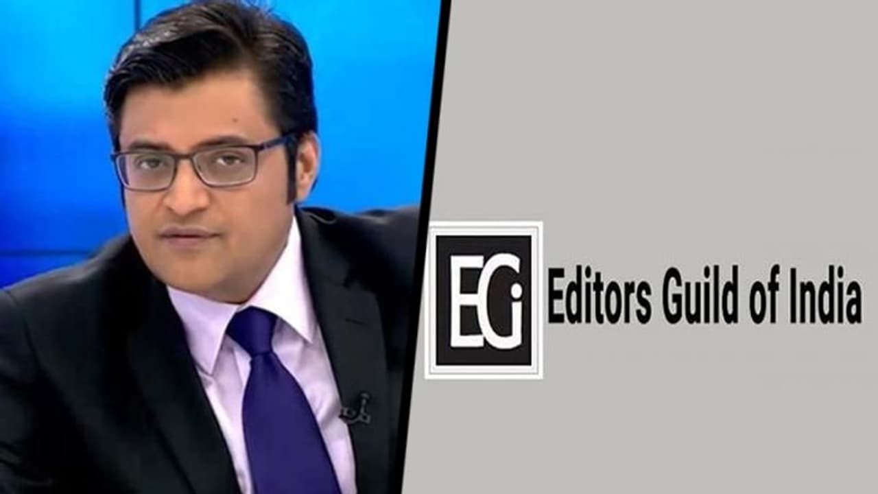 Editors Guild of India condemns arrest of Republic TV chief Arnab Goswami Editors Guild of India condemns arrest of Republic TV chief Arnab Goswami