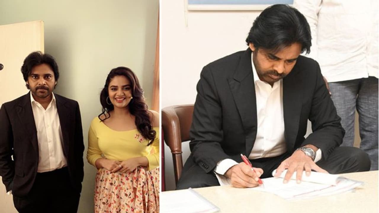 పవన్ తో శ్రీముఖి సెల్ఫీ..వెనక అసలు విషయం ఇదా? పవన్ తో శ్రీముఖి సెల్ఫీ..వెనక అసలు విషయం ఇదా?