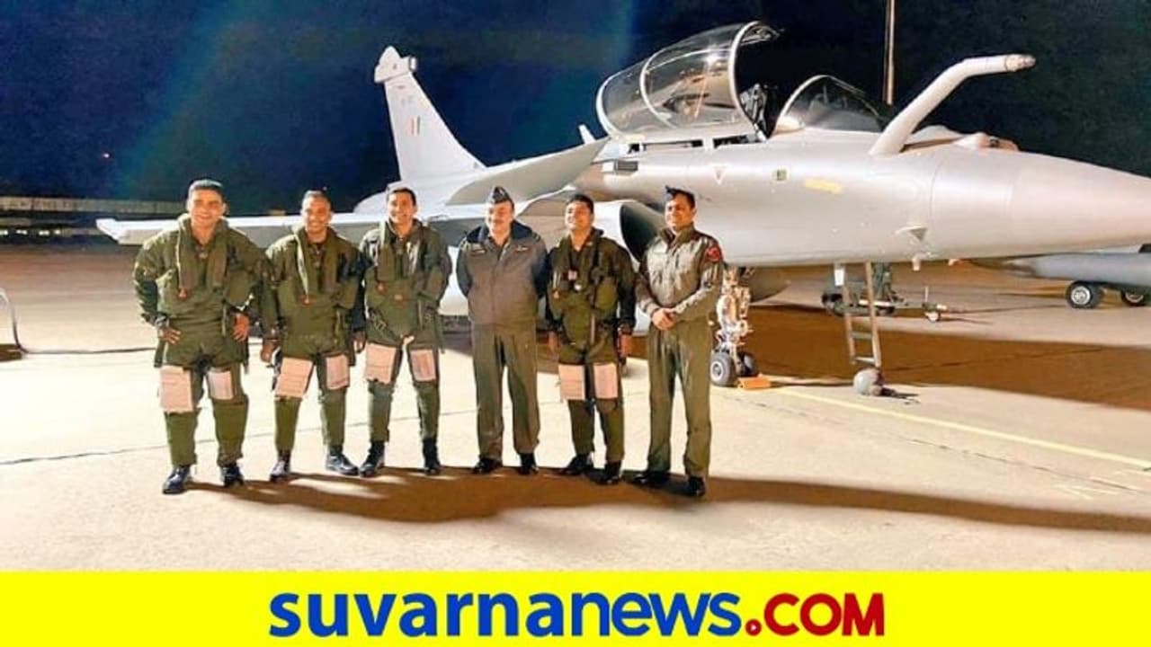 ಭಾರತಕ್ಕೆ ಬಂತು ಮತ್ತೆ 3 ರಫೇಲ್: ಫ್ರಾನ್ಸ್ನಿಂದ ನಾನ್ಸ್ಟಾಪ್ ಹಾರಾಟ! ಭಾರತಕ್ಕೆ ಬಂತು ಮತ್ತೆ 3 ರಫೇಲ್: ಫ್ರಾನ್ಸ್ನಿಂದ ನಾನ್ಸ್ಟಾಪ್ ಹಾರಾಟ!