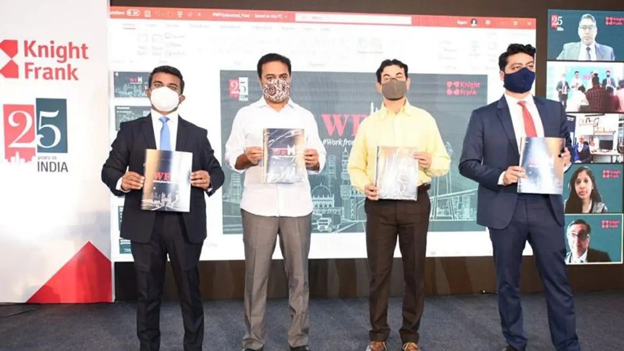 హైదరాబాదులో నైట్ ఫ్రాంక్ ఇండియా కొత్త కార్యాలయాన్ని ప్రారంభించిన ఐటి మంత్రి కేటిఆర్.. హైదరాబాదులో నైట్ ఫ్రాంక్ ఇండియా కొత్త కార్యాలయాన్ని ప్రారంభించిన ఐటి మంత్రి కేటిఆర్..