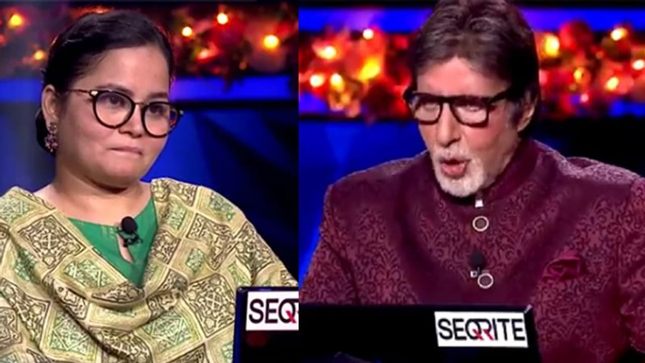 KBC को मिला इस सीजन का पहला करोड़पति, अब क्या 7 करोड़ का जैकपॉट जीत पाएंगी नाजिया नसीम KBC को मिला इस सीजन का पहला करोड़पति, अब क्या 7 करोड़ का जैकपॉट जीत पाएंगी नाजिया नसीम