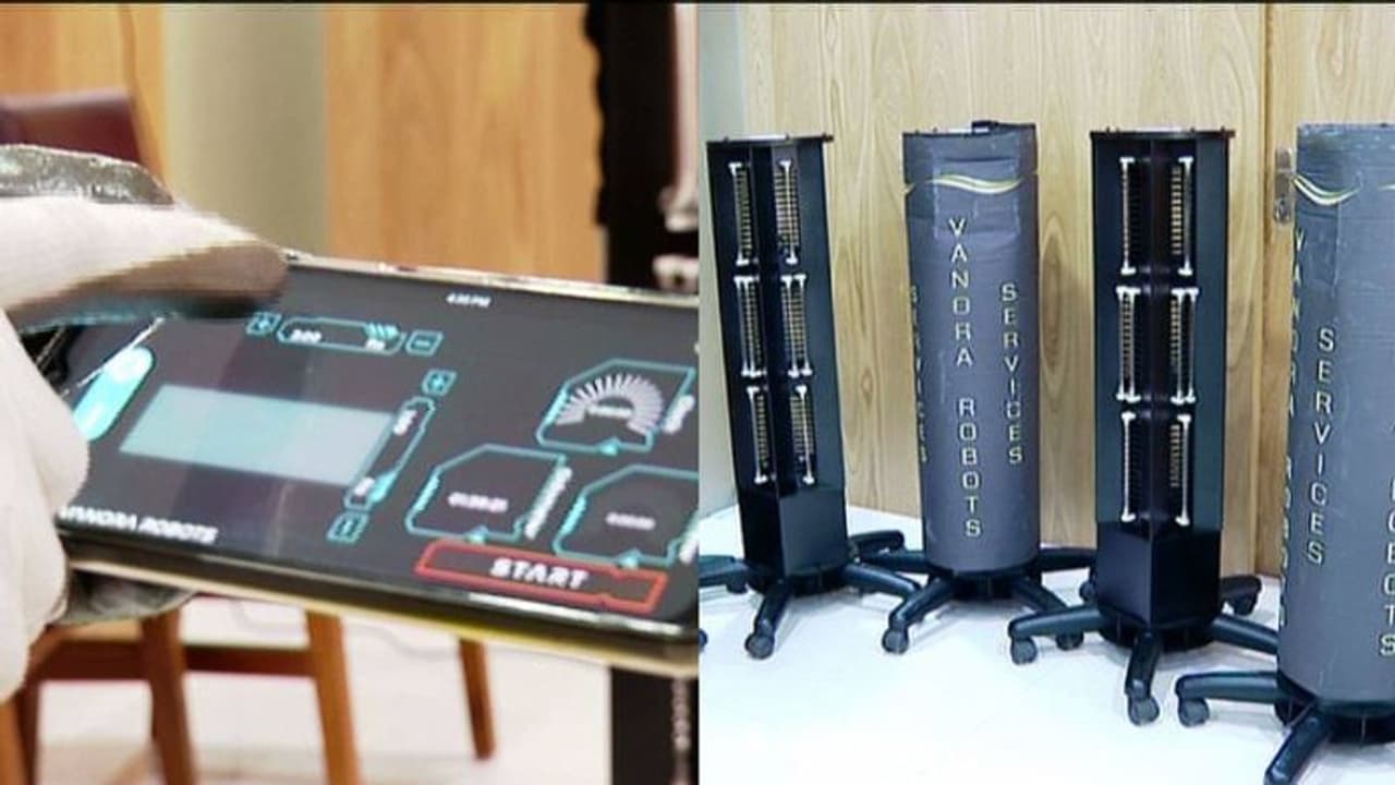 'കൊറോണയും നശിക്കും'; അള്ട്രാവയലറ്റ് അണുനശീകരണ ടവര് സംവിധാനവുമായി മലയാളി യുവാക്കള് 'കൊറോണയും നശിക്കും'; അള്ട്രാവയലറ്റ് അണുനശീകരണ ടവര് സംവിധാനവുമായി മലയാളി യുവാക്കള്