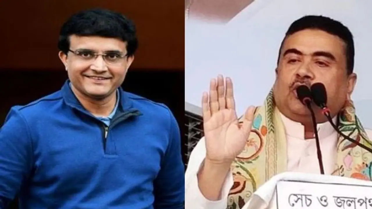 সৌরভ না শুভেন্দু , কে হবে বাংলার মুখ্যমন্ত্রী, মুখ খুললেন অমিত শাহ সৌরভ না শুভেন্দু , কে হবে বাংলার মুখ্যমন্ত্রী, মুখ খুললেন অমিত শাহ