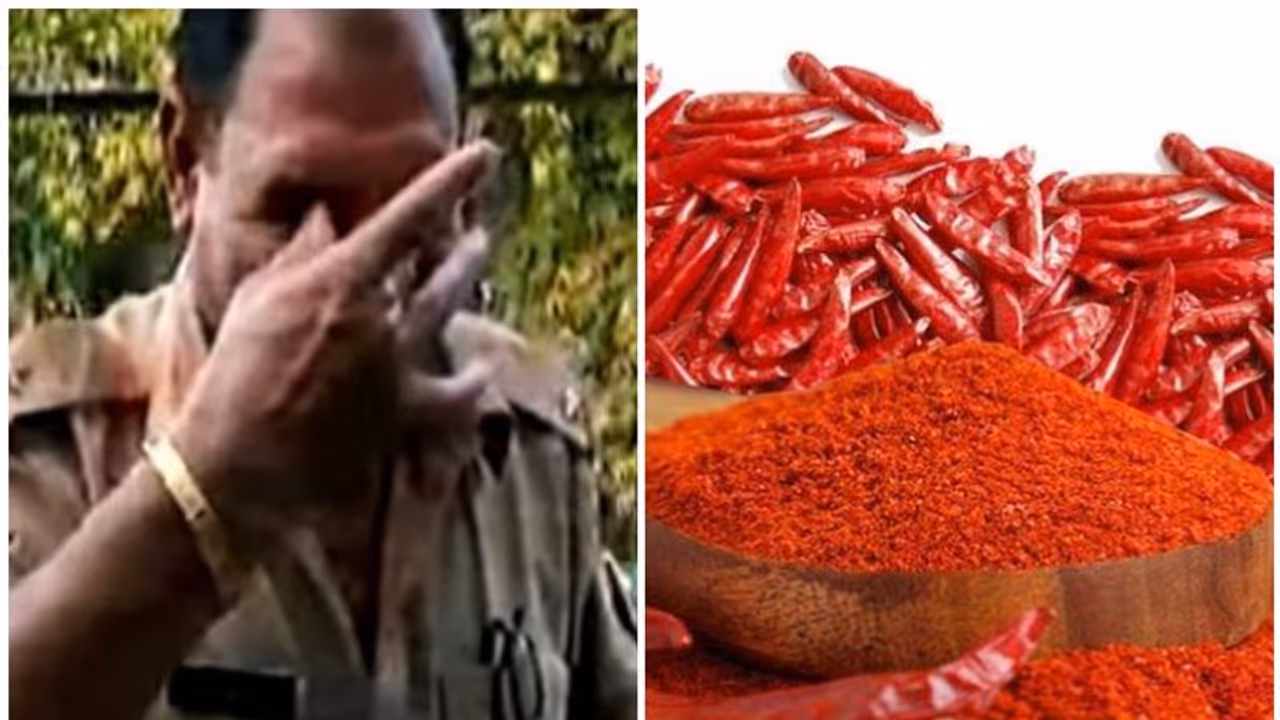 മകനെ അറസ്റ്റുചെയ്യാൻ വന്ന പോലീസുകാരുടെ മുഖത്ത് മുളകുപൊടിയെറിഞ്ഞ് അമ്മ മകനെ അറസ്റ്റുചെയ്യാൻ വന്ന പോലീസുകാരുടെ മുഖത്ത് മുളകുപൊടിയെറിഞ്ഞ് അമ്മ