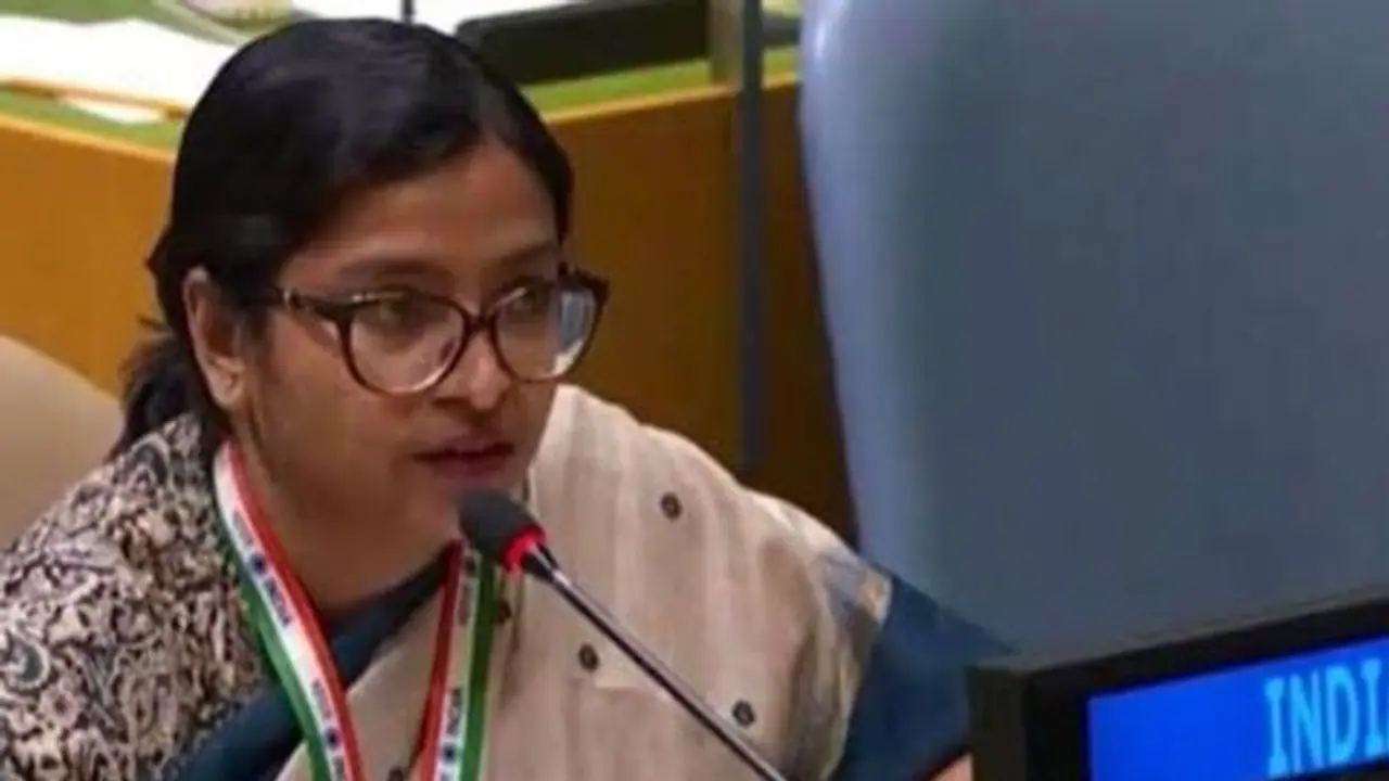 পাকিস্তানকে জবাব দেওয়া বিদিশা মৈত্র রাষ্ট্র সংঘের গুরুদায়িত্বে, ৬৪টি ভোট পড়েছে তাঁর পক্ষে পাকিস্তানকে জবাব দেওয়া বিদিশা মৈত্র রাষ্ট্র সংঘের গুরুদায়িত্বে, ৬৪টি ভোট পড়েছে তাঁর পক্ষে