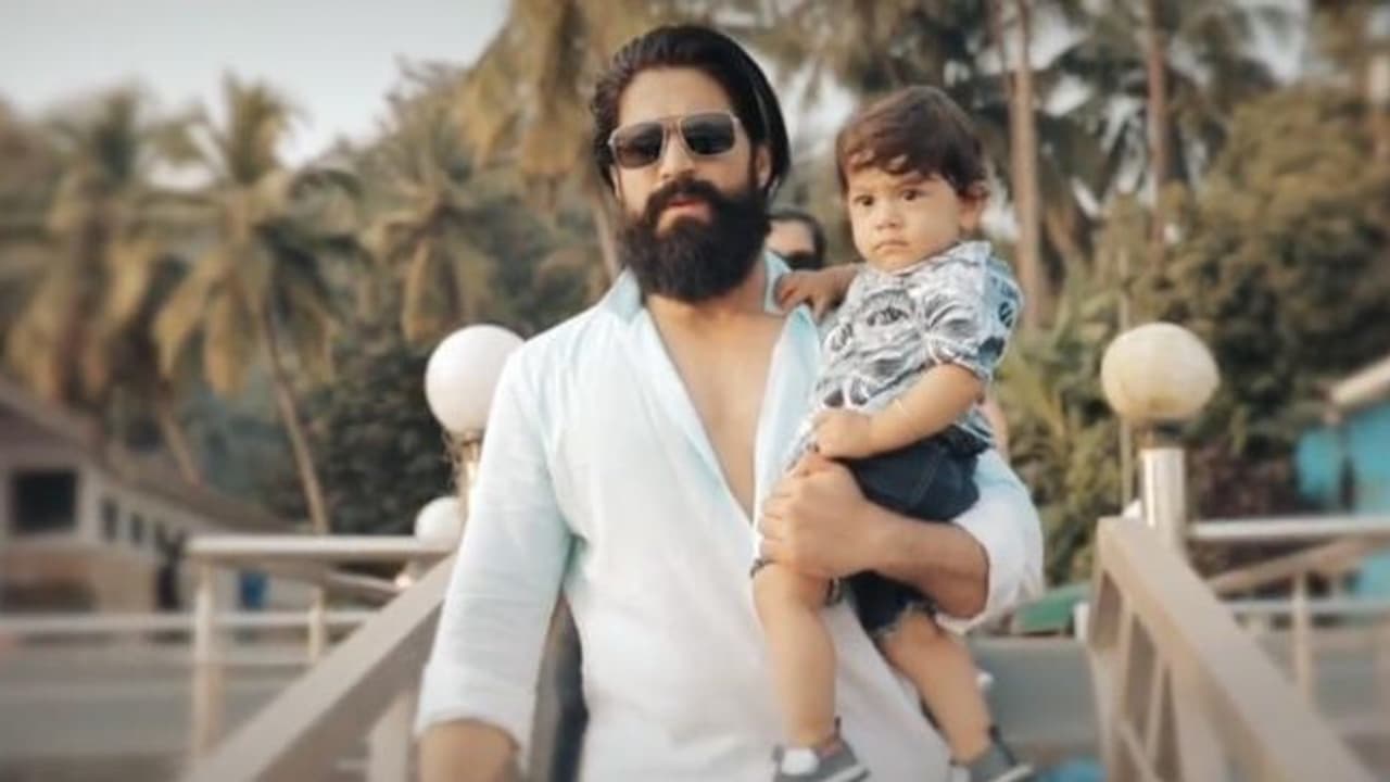 Here's how superstar Yash celebrated his son's birthday Here's how superstar Yash celebrated his son's birthday