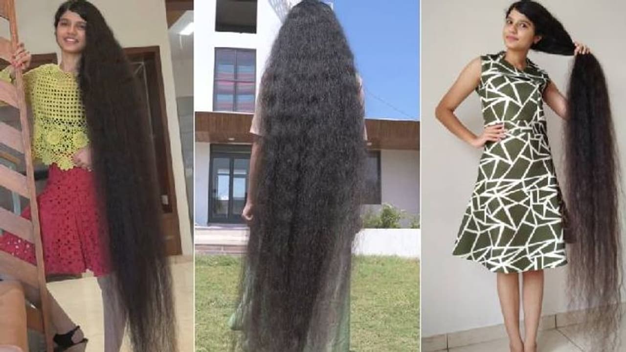 നീളം കൂടിയ തലമുടിയുള്ള കൗമാരക്കാരി; റെക്കോര്ഡ് നേടി ഇന്ത്യക്കാരി നീളം കൂടിയ തലമുടിയുള്ള കൗമാരക്കാരി; റെക്കോര്ഡ് നേടി ഇന്ത്യക്കാരി