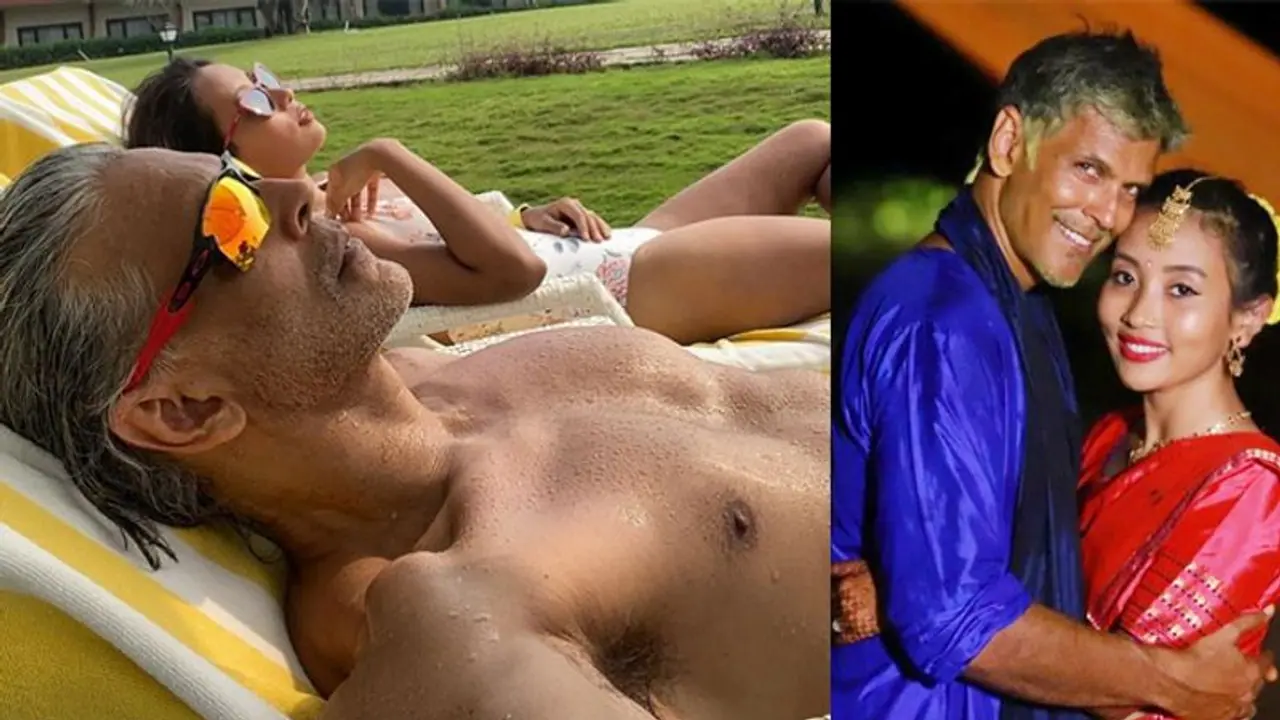 विवाद के बीच मिलिंद सोमण की पत्नी ने शेयर की पति की शर्टलेस फोटो, बोलीं मेरे विटामिन डी की डोज विवाद के बीच मिलिंद सोमण की पत्नी ने शेयर की पति की शर्टलेस फोटो, बोलीं मेरे विटामिन डी की डोज