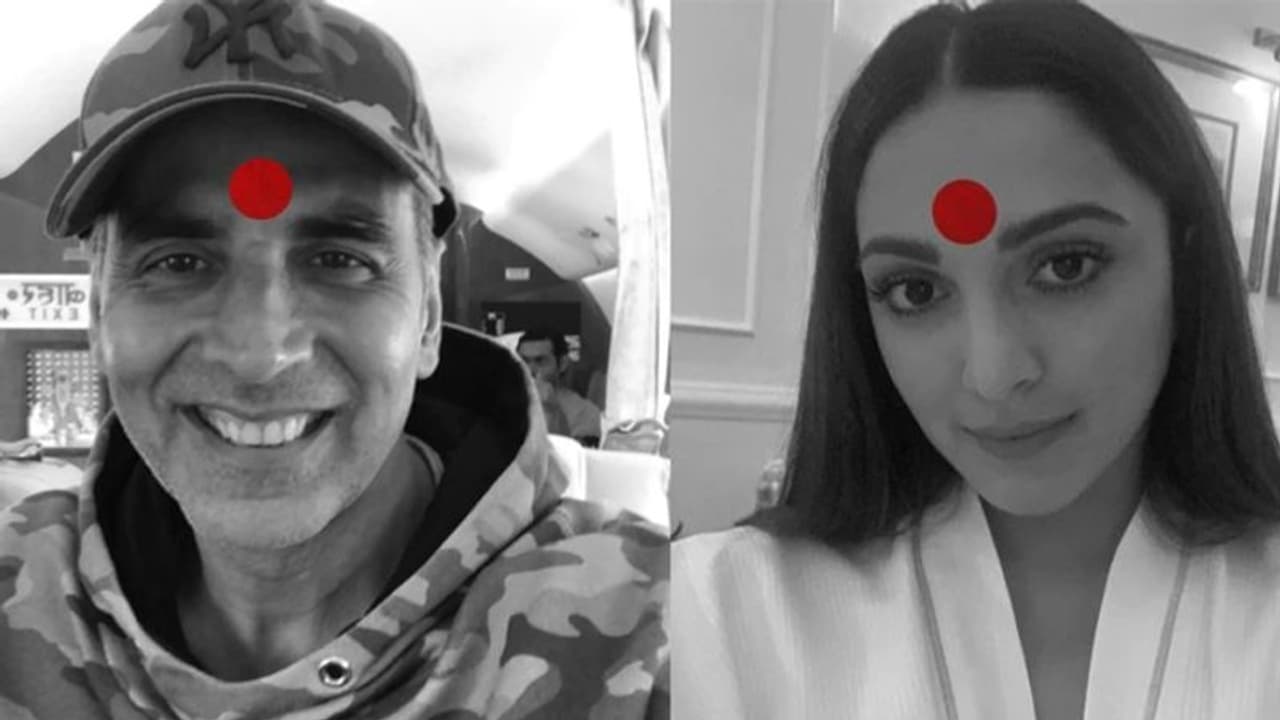 माथे पर लाल बिंदी लगा अक्षय ने किया 'लक्ष्मी' का प्रमोशन, फिल्म रिलीज के एक दिन पहले फिर हुआ विरोध माथे पर लाल बिंदी लगा अक्षय ने किया 'लक्ष्मी' का प्रमोशन, फिल्म रिलीज के एक दिन पहले फिर हुआ विरोध