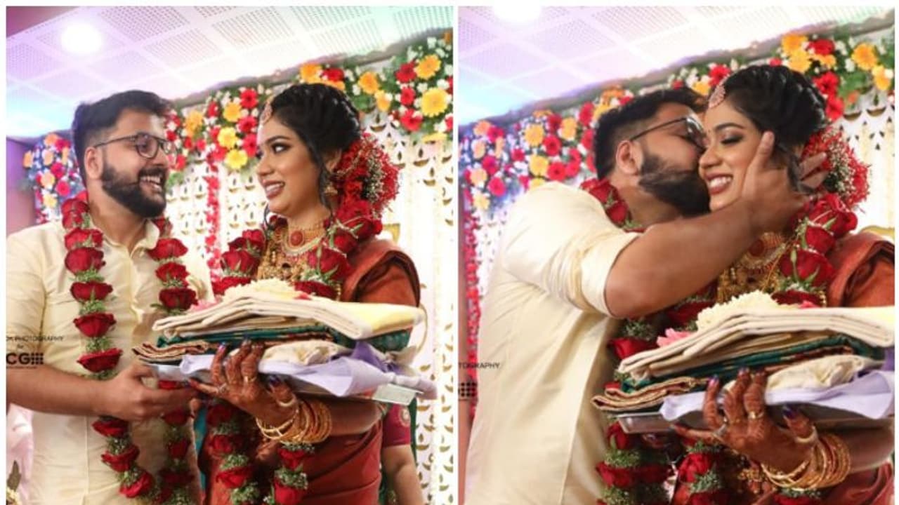 നടി ആതിര മാധവ് വിവാഹിതയായി വീഡിയോ നടി ആതിര മാധവ് വിവാഹിതയായി വീഡിയോ