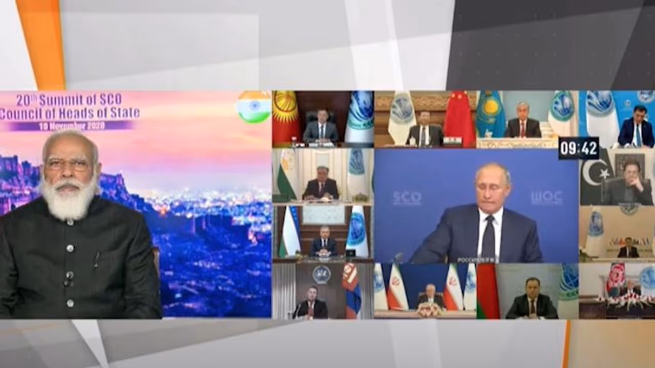 Imran Khan watching, PM Modi slams Pakistan at SCO forum Imran Khan watching, PM Modi slams Pakistan at SCO forum