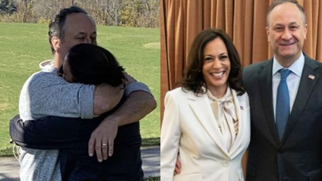 അമ്പതാം വയസില്‍ പ്രണയവിവാഹം; ഇതാണ് കമലാ ഹാരിസിന്റെ നല്ലപാതി