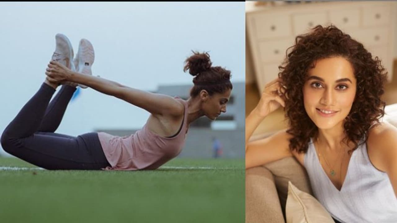 'റോക്കറ്റ് വേഗത്തില് പായണം'; അത്ലറ്റാവാന് കഠിന പരിശീലനത്തിൽ തപ്സി പന്നു, ചിത്രം വൈറല് 'റോക്കറ്റ് വേഗത്തില് പായണം'; അത്ലറ്റാവാന് കഠിന പരിശീലനത്തിൽ തപ്സി പന്നു, ചിത്രം വൈറല്