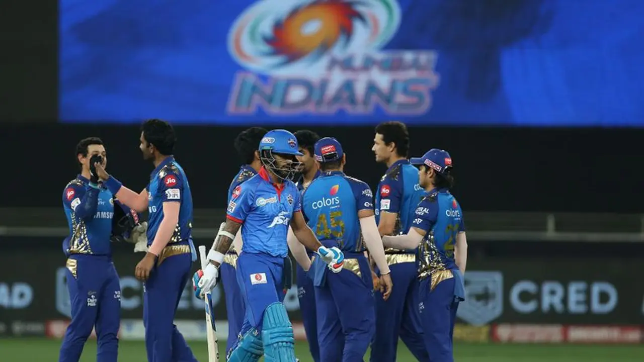 IPL 2020: ಡೆಲ್ಲಿಗೆ ತ್ರಿಬಲ್ ಶಾಕ್, ಮುಂಬೈಗೆ ಆರಂಭಿಕ ಮೇಲುಗೈ! IPL 2020: ಡೆಲ್ಲಿಗೆ ತ್ರಿಬಲ್ ಶಾಕ್, ಮುಂಬೈಗೆ ಆರಂಭಿಕ ಮೇಲುಗೈ!