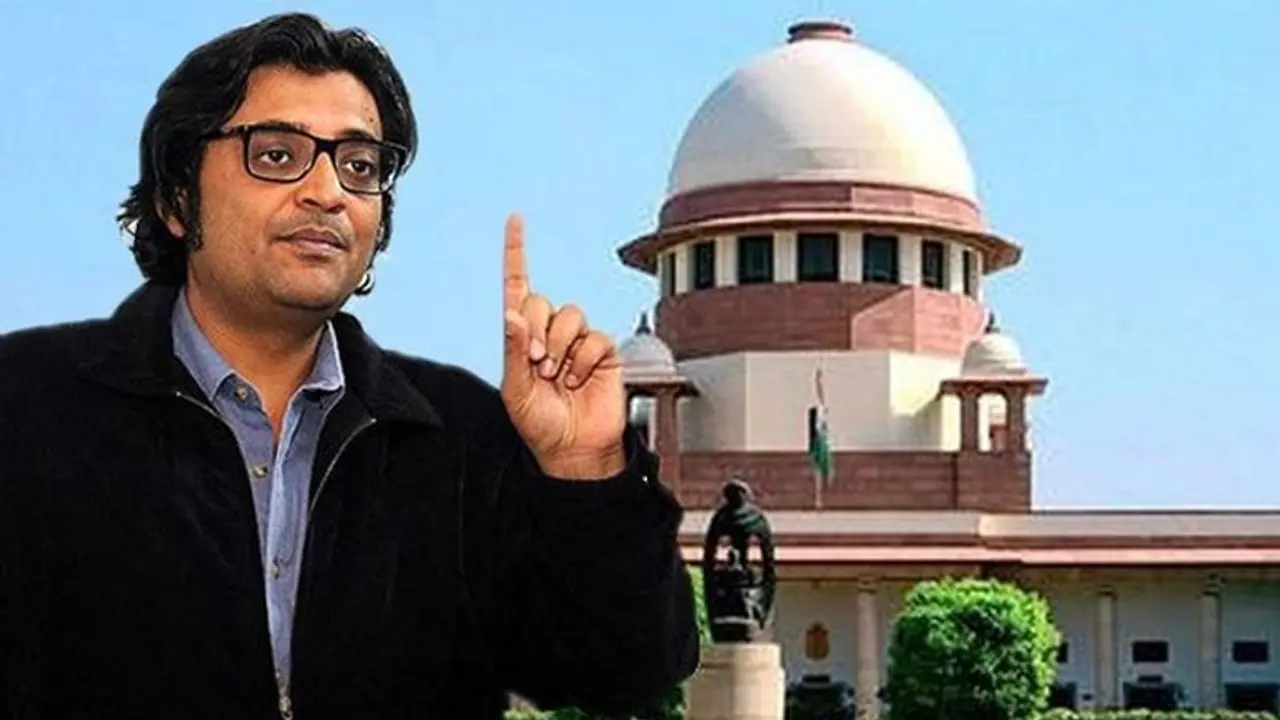 അര്‍ണബ് ഗോസ്വാമിക്ക് സുപ്രീംകോടതി ജാമ്യം അനുവദിച്ചു