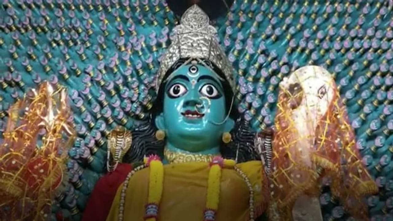 শতাব্দী প্রাচীন হাওড়ার হাজার হাত কালীর পুজো, শিবপুরের এই কালী মন্দিরে পশু বলি প্রথা নেই
