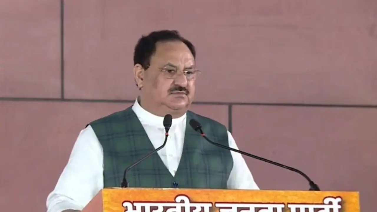 JP Nadda arrives in Kolkata, to take part in door to door campaign JP Nadda arrives in Kolkata, to take part in door to door campaign