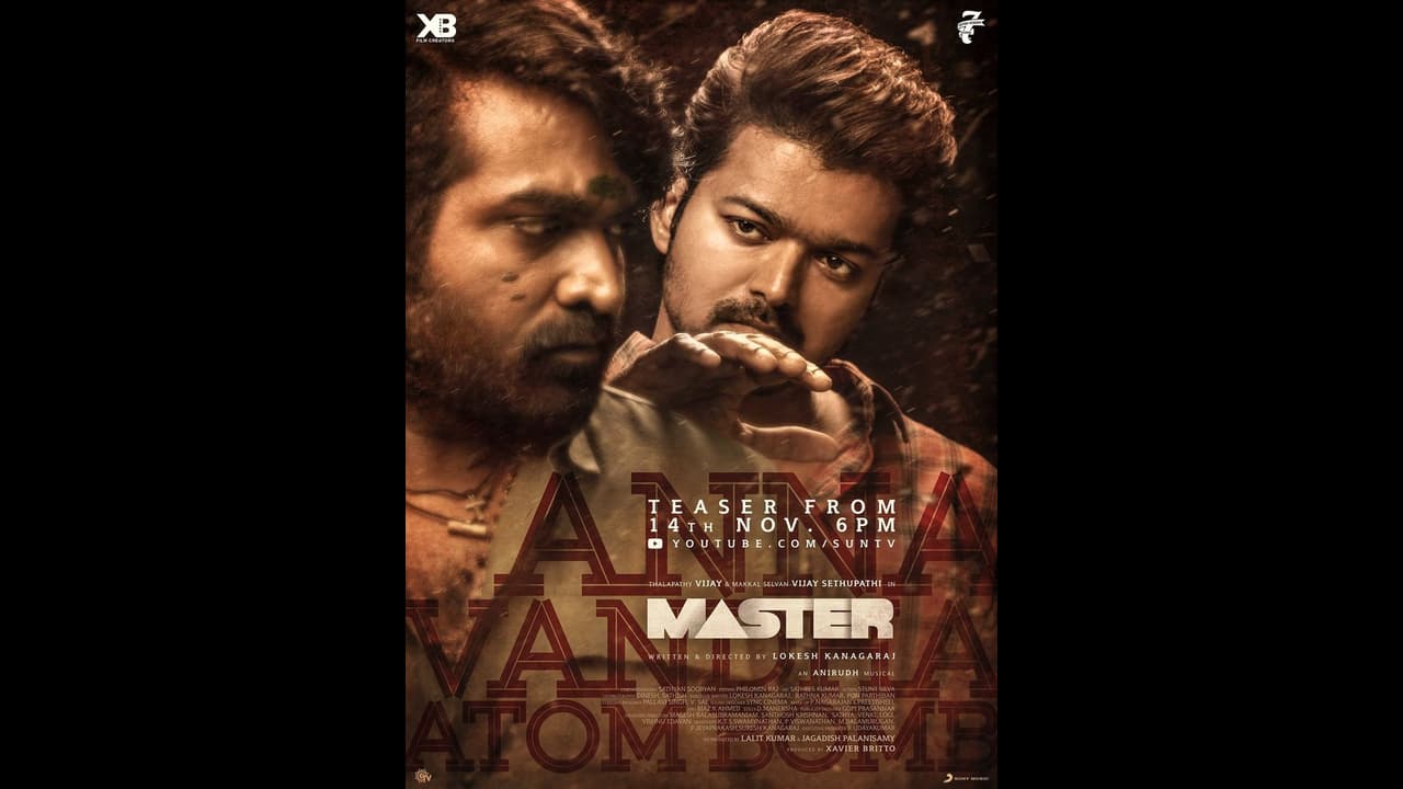 'மாஸ்டர்' ரிலீஸ் தேதி குறித்து கசிந்த தகவல்..! 'மாஸ்டர்' ரிலீஸ் தேதி குறித்து கசிந்த தகவல்..!
