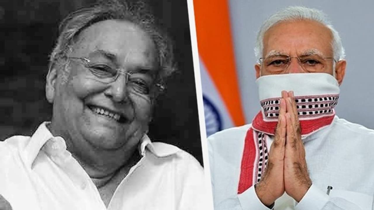 ಹಿರಿಯ ನಟ ಸೌಮಿತ್ರ ಚಟರ್ಜಿ ನಿಧನಕ್ಕೆ ಮೋದಿ ಸಂತಾಪ! ಹಿರಿಯ ನಟ ಸೌಮಿತ್ರ ಚಟರ್ಜಿ ನಿಧನಕ್ಕೆ ಮೋದಿ ಸಂತಾಪ!