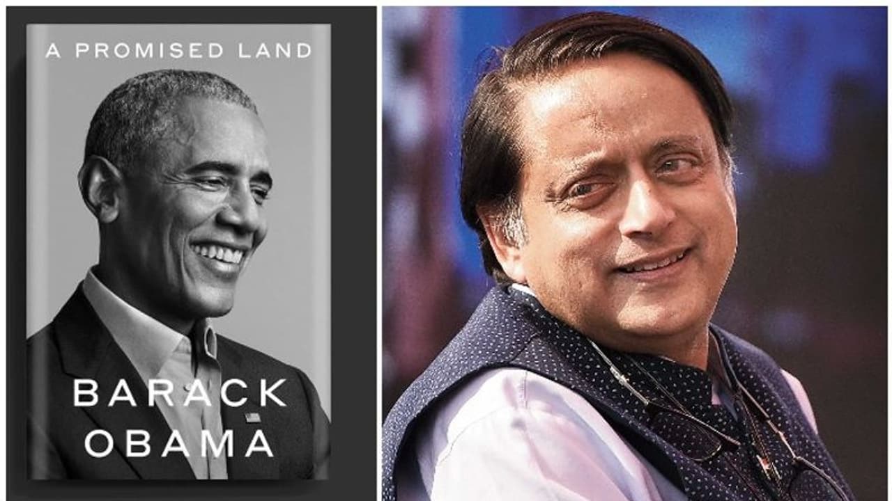 ഒബാമയുടെ പുസ്തകം വായിച്ചു; മോദിയെക്കുറിച്ച് ഒന്നുമില്ലെന്ന് ശശിതരൂര് ഒബാമയുടെ പുസ്തകം വായിച്ചു; മോദിയെക്കുറിച്ച് ഒന്നുമില്ലെന്ന് ശശിതരൂര്