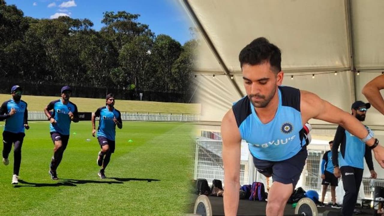 ಆಸೀಸ್ನಲ್ಲಿ ನೆಟ್ಸ್ ಅಭ್ಯಾಸ ಆರಂಭಿಸಿದ ಕೊಹ್ಲಿ ಪಡೆ..! ಆಸೀಸ್ನಲ್ಲಿ ನೆಟ್ಸ್ ಅಭ್ಯಾಸ ಆರಂಭಿಸಿದ ಕೊಹ್ಲಿ ಪಡೆ..!