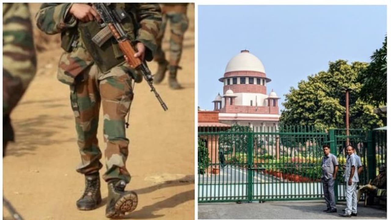 'ഭാര്യക്ക് പഞ്ചാബിൽ പോസ്റ്റിങ്, ഭർത്താവിന് ആൻഡമാനിലും'; പട്ടാള പോസ്റ്റിങ്ങുകളിൽ ഇടപെടാനില്ലെന്ന് സുപ്രീം കോടതി 'ഭാര്യക്ക് പഞ്ചാബിൽ പോസ്റ്റിങ്, ഭർത്താവിന് ആൻഡമാനിലും'; പട്ടാള പോസ്റ്റിങ്ങുകളിൽ ഇടപെടാനില്ലെന്ന് സുപ്രീം കോടതി