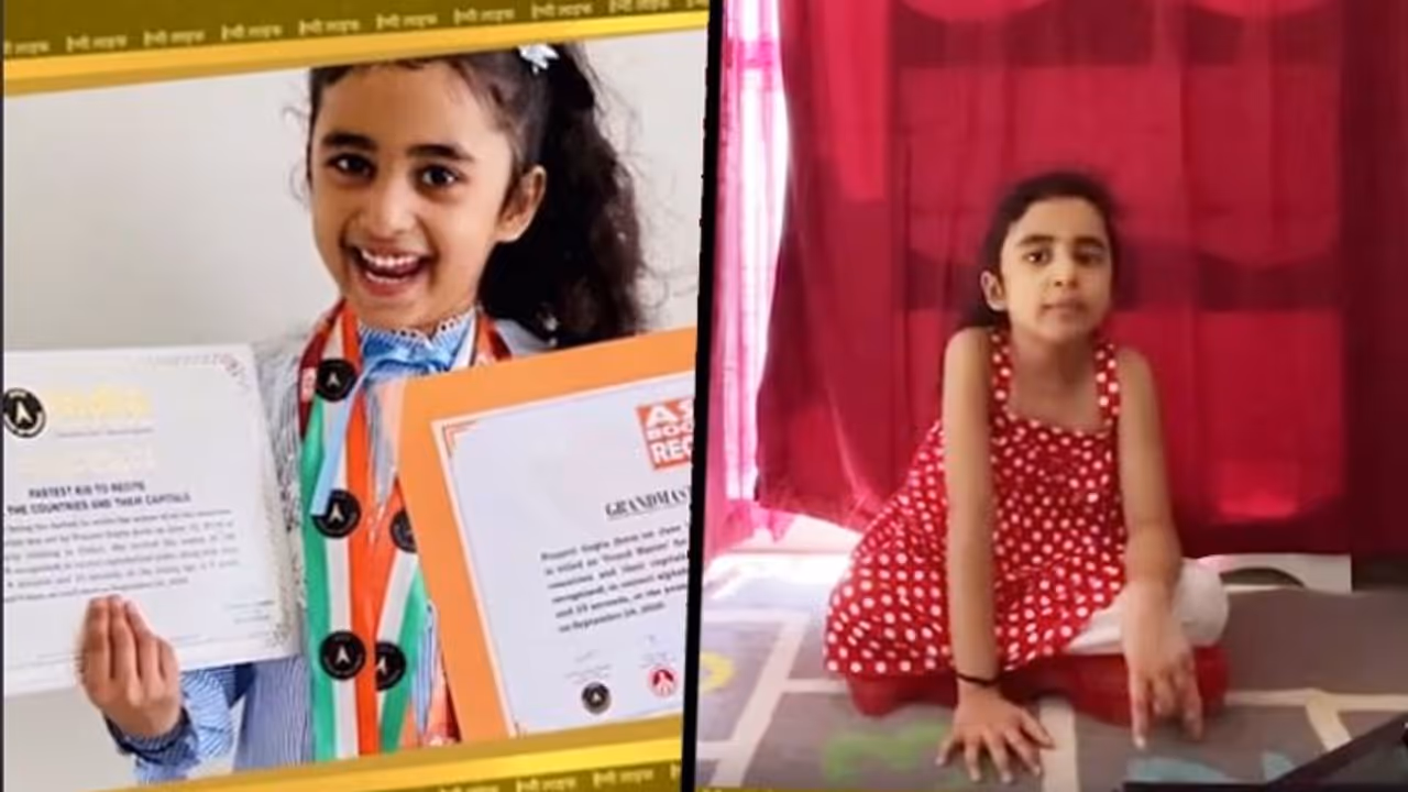 Meet Pranvi Gupta, who can pronounce names of 195 countries in just 4 minutes