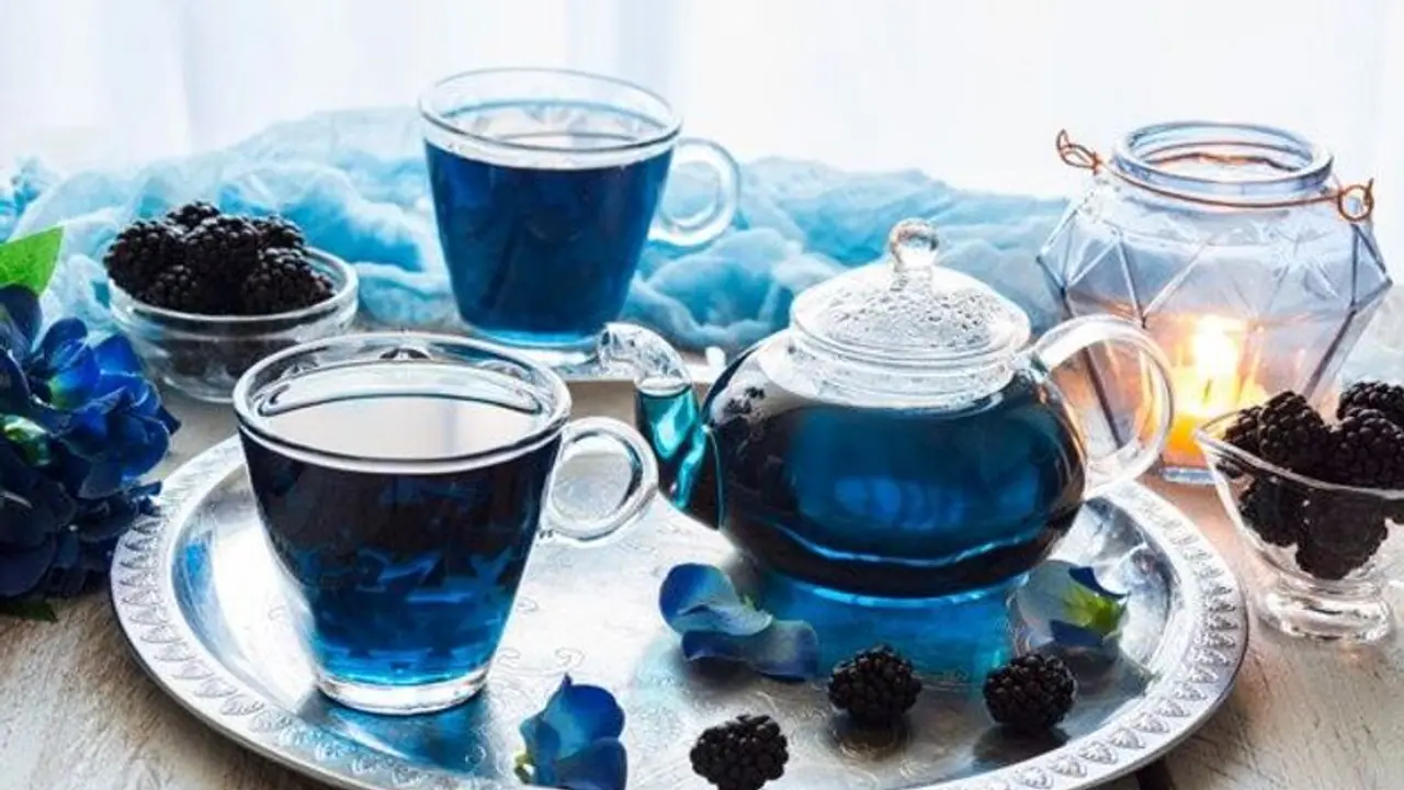 Blue tea Blue tea