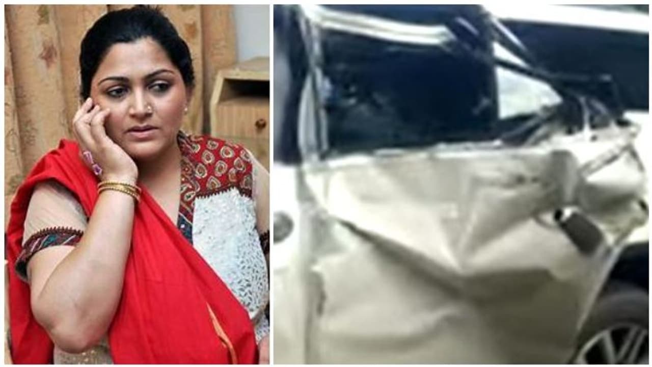 கடவுள் முருகன் என்னை காப்பாற்றி விட்டார்... விபத்தில் உயிர் தப்பிய பின் மனமுருகிய குஷ்பு..! கடவுள் முருகன் என்னை காப்பாற்றி விட்டார்... விபத்தில் உயிர் தப்பிய பின் மனமுருகிய குஷ்பு..!