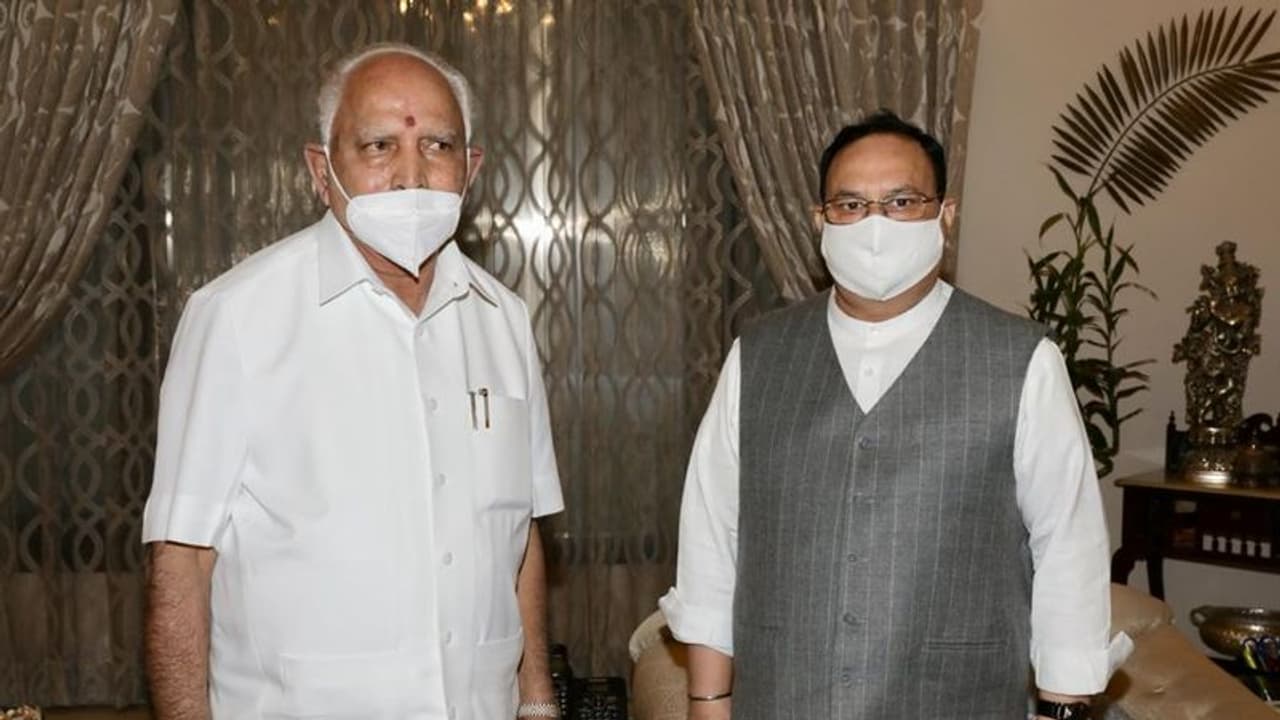 Karnataka CM BS Yediyurappa awaits JP Nadda's nod to expand cabinet