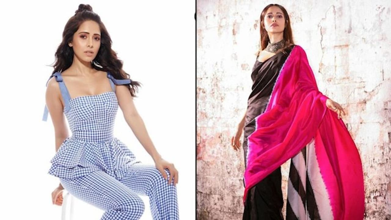 Nushrratt Bharuccha dazzled every look: From Chiffon saree to two piece checkered outfit Nushrratt Bharuccha dazzled every look: From Chiffon saree to two piece checkered outfit