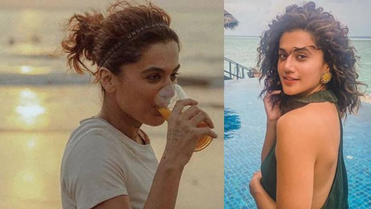 ശരീരഭാരം കുറയ്ക്കാന്‍ പതിവായി കുടിക്കുന്നത് ഈ 'ഡ്രിങ്ക്'; തപ്‌സി പന്നു