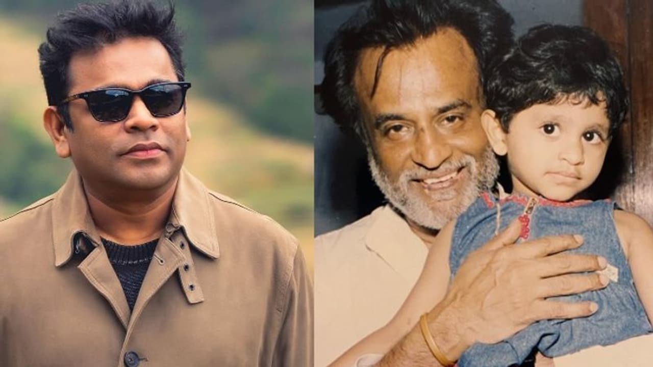 రజనీ ఎత్తుకున్న ఆ చిన్నారి ఎవరో తెలిసిపోయింది! రజనీ ఎత్తుకున్న ఆ చిన్నారి ఎవరో తెలిసిపోయింది!