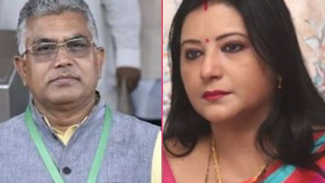 একফোনেই ফুরুৎ বিতর্ক, দিলীপকে মধ্যাহ্নভোজে আমন্ত্রণ বৈশাখীর