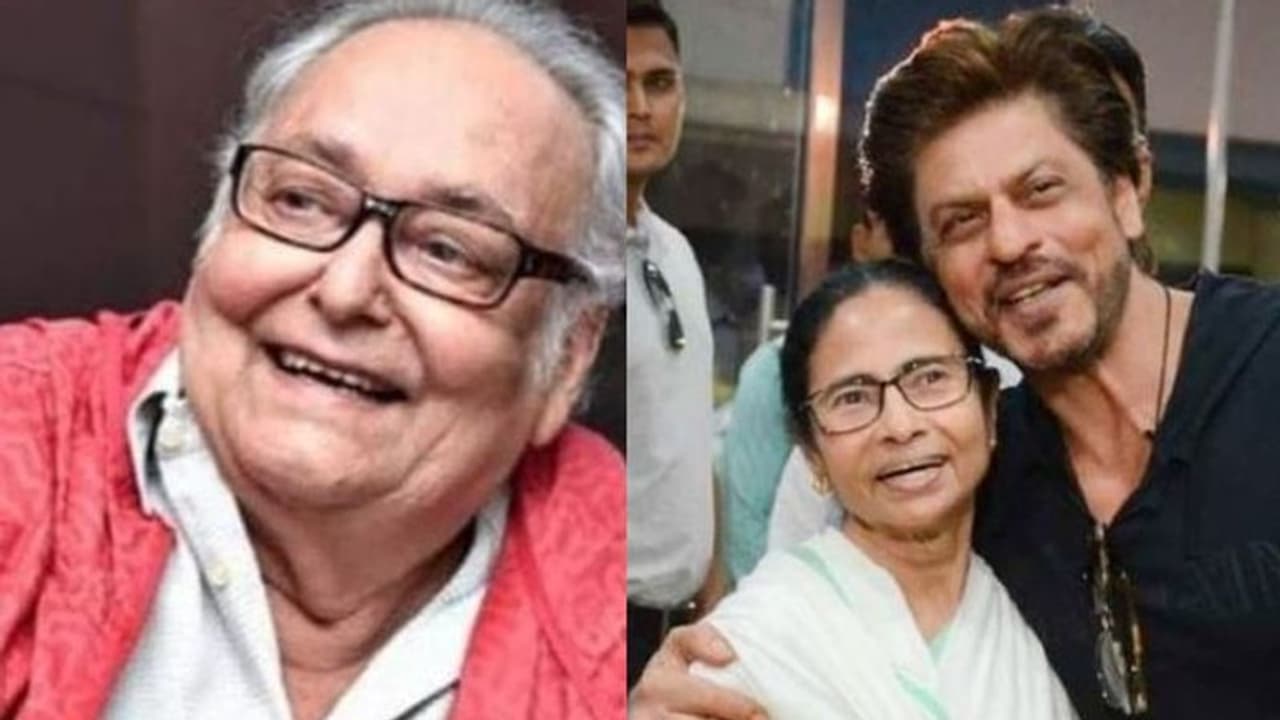 'সৌমিত্রকে ছেড়ে শাহরুখকে কেন ব্র্যান্ড অ্যাম্বাসাডর', মমতাকে খোঁচা দিলীপের