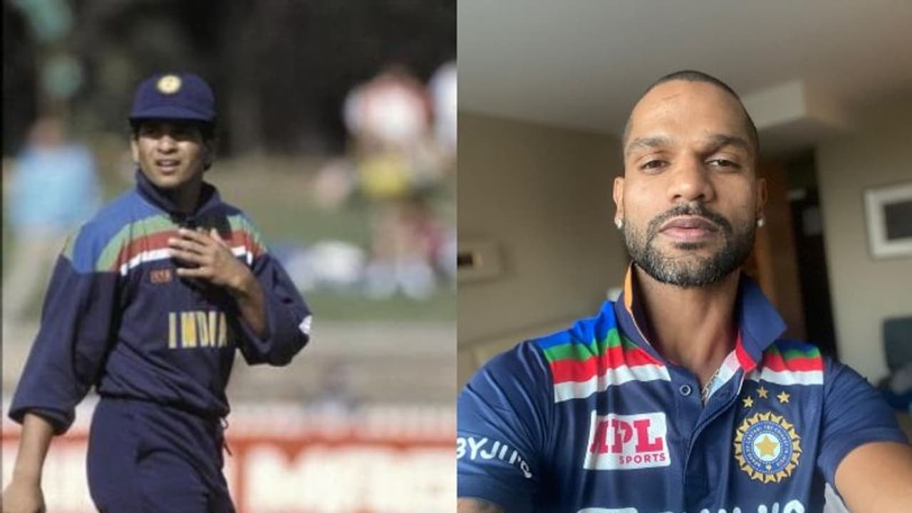 ഓസ്ട്രേലിയയില് കോലിപ്പടയ്ക്ക് സച്ചിന് അണിഞ്ഞ ജേഴ്സി; ചിത്രം പുറത്തുവിട്ട് ധവാന് ഓസ്ട്രേലിയയില് കോലിപ്പടയ്ക്ക് സച്ചിന് അണിഞ്ഞ ജേഴ്സി; ചിത്രം പുറത്തുവിട്ട് ധവാന്