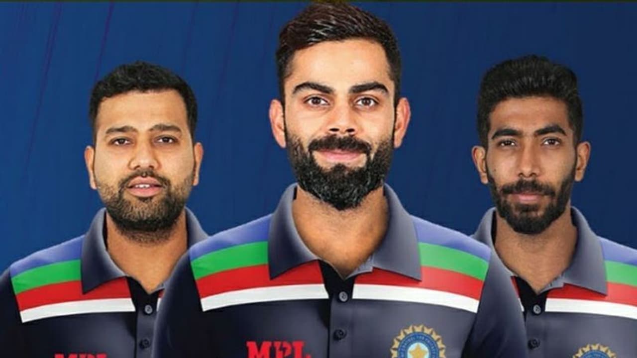 ICC T20 WC: టీమిండియా కొత్త జెర్సీని విడుదల చేసేది ఆ రోజే.. కొత్త డ్రెస్ ఎలా ఉంటుందంటే.. ICC T20 WC: టీమిండియా కొత్త జెర్సీని విడుదల చేసేది ఆ రోజే.. కొత్త డ్రెస్ ఎలా ఉంటుందంటే..