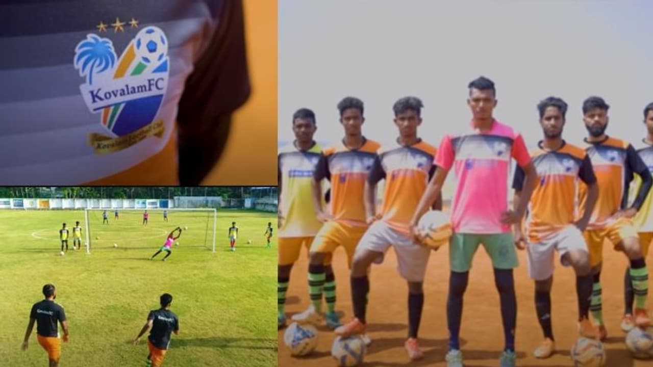 ഫുട്ബോൾ പ്രേമികളുടെ നെഞ്ചിടിപ്പേറ്റി കോവളം എഫ്.സിയുടെ തീം സോംഗ് ഫുട്ബോൾ പ്രേമികളുടെ നെഞ്ചിടിപ്പേറ്റി കോവളം എഫ്.സിയുടെ തീം സോംഗ്