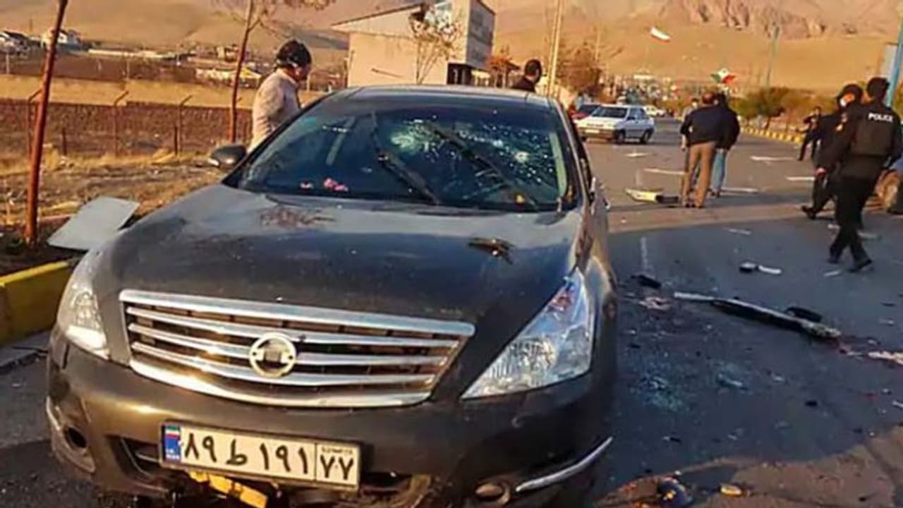 ईरान के परमाणु वैज्ञानिक मोहसेन फखरीजादेह की हत्या, इजरायली घटना की आशंका ईरान के परमाणु वैज्ञानिक मोहसेन फखरीजादेह की हत्या, इजरायली घटना की आशंका