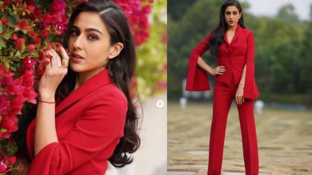 ചുവപ്പ് ജാക്കറ്റില് സാറ അലി ഖാന്; വില ലക്ഷങ്ങള്... ചുവപ്പ് ജാക്കറ്റില് സാറ അലി ഖാന്; വില ലക്ഷങ്ങള്...