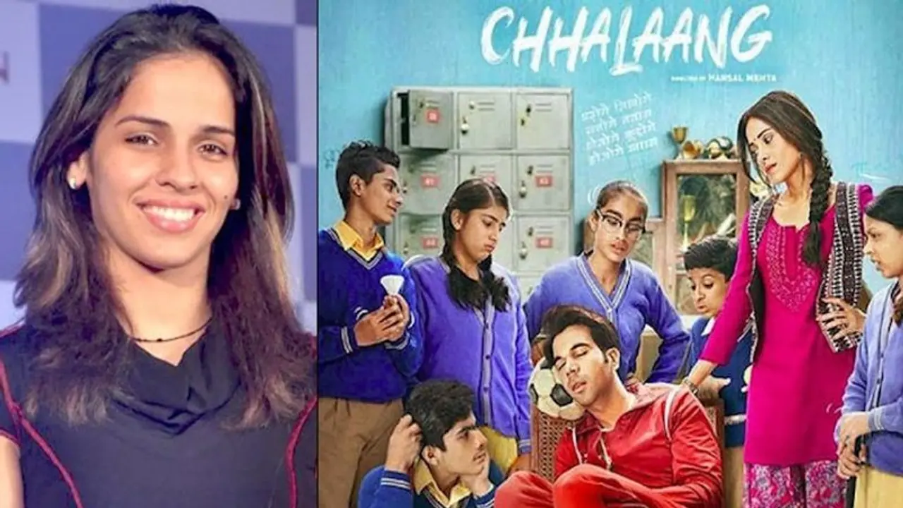 Here's how Saina Nehwal reacted to Nushrratt Bharuccha's performance in Chhalaang Here's how Saina Nehwal reacted to Nushrratt Bharuccha's performance in Chhalaang