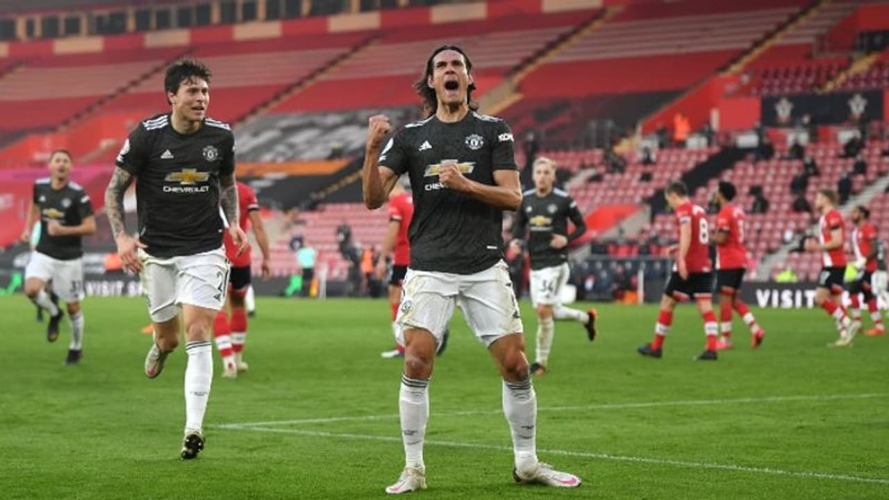 കവാനിക്ക് ഇരട്ട ഗോള്; സതാംപ്ടണെതിരെ തകര്പ്പന് തിരിച്ചുവരവുമായി മാഞ്ചസ്റ്റര് യുനൈറ്റഡ് കവാനിക്ക് ഇരട്ട ഗോള്; സതാംപ്ടണെതിരെ തകര്പ്പന് തിരിച്ചുവരവുമായി മാഞ്ചസ്റ്റര് യുനൈറ്റഡ്