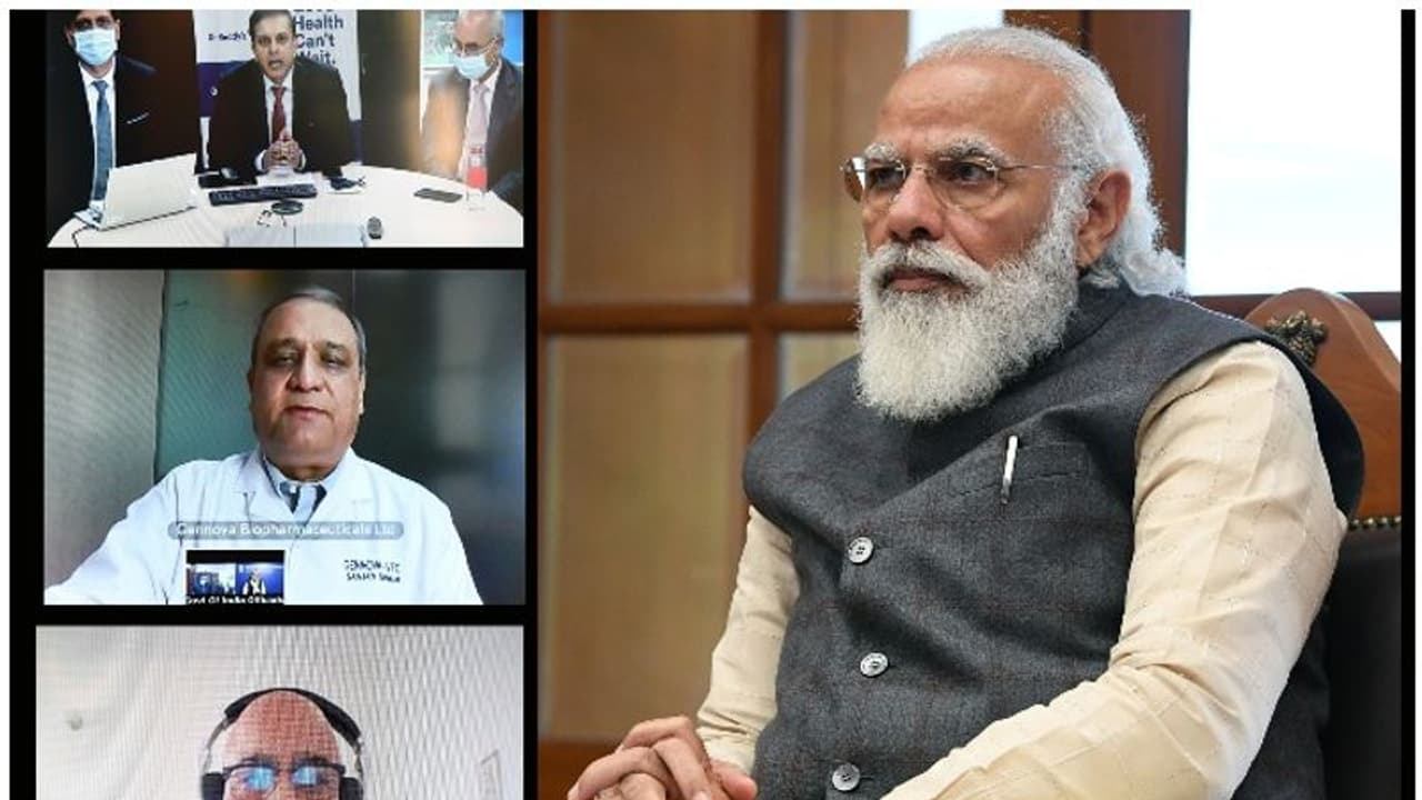 കൊവിഡ് വാക്സിന് ഗവേഷണം നടത്തുന്ന കമ്പനികളിലെ വിദഗ്ധരുമായി കൂടികാഴ്ച നടത്തി പ്രധാനമന്ത്രി കൊവിഡ് വാക്സിന് ഗവേഷണം നടത്തുന്ന കമ്പനികളിലെ വിദഗ്ധരുമായി കൂടികാഴ്ച നടത്തി പ്രധാനമന്ത്രി