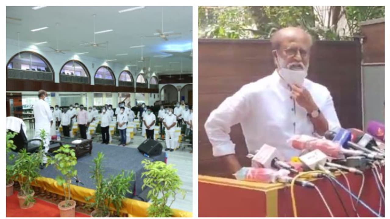 'ആരാധകരുടെ അഭ്യർത്ഥന പരിഗണിക്കുന്നു', തീരുമാനം ഉടനെന്ന് രജനീകാന്ത്, ശുഭസൂചനയെന്ന് ആരാധക കൂട്ടായ്മ 'ആരാധകരുടെ അഭ്യർത്ഥന പരിഗണിക്കുന്നു', തീരുമാനം ഉടനെന്ന് രജനീകാന്ത്, ശുഭസൂചനയെന്ന് ആരാധക കൂട്ടായ്മ