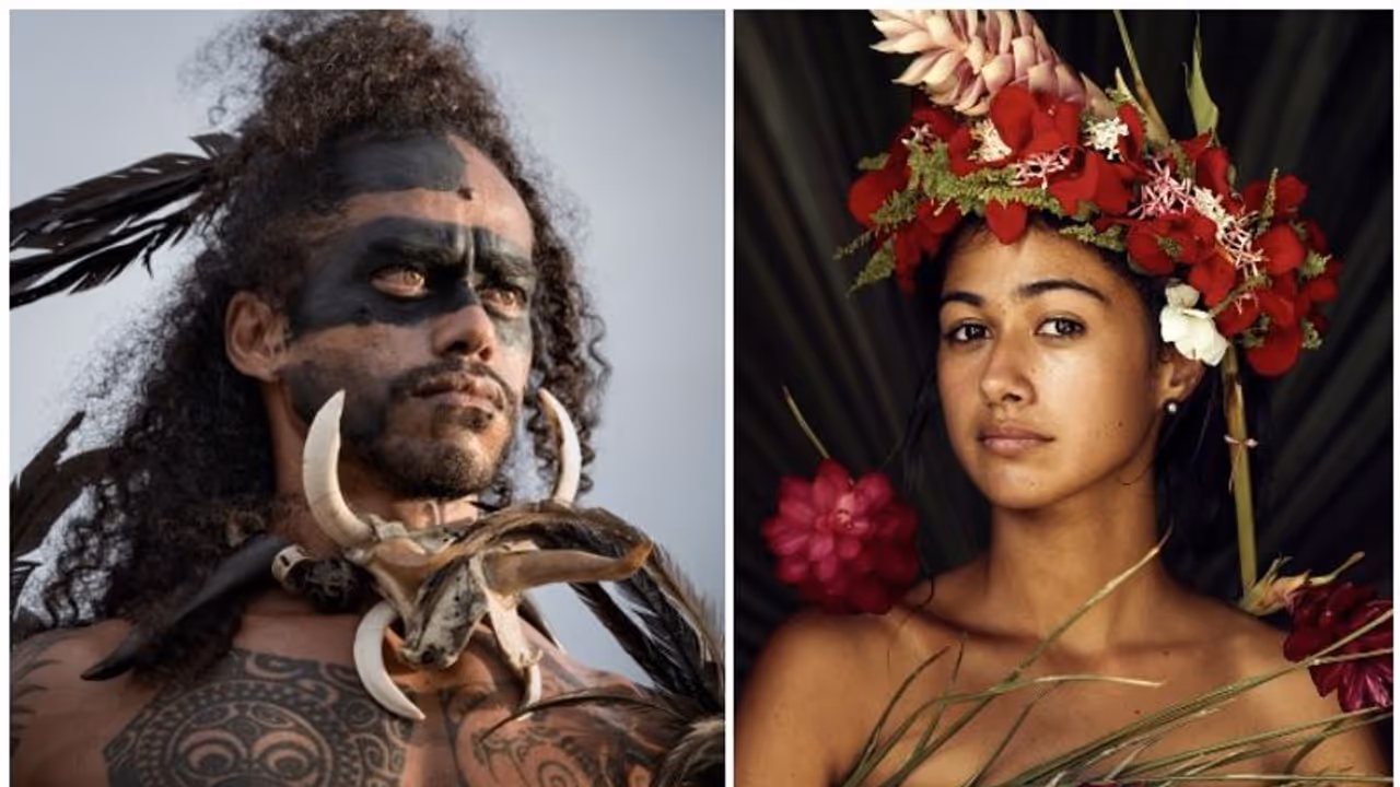 പസഫിക് സമുദ്രത്തിനു നടുവിൽ കഴിയുന്ന ഗോത്രവർഗ്ഗക്കാരുടെ ഫോട്ടോ ആദ്യമായി പങ്കുവെച്ച് ബ്രിട്ടീഷ് ഫോട്ടോഗ്രാഫർ