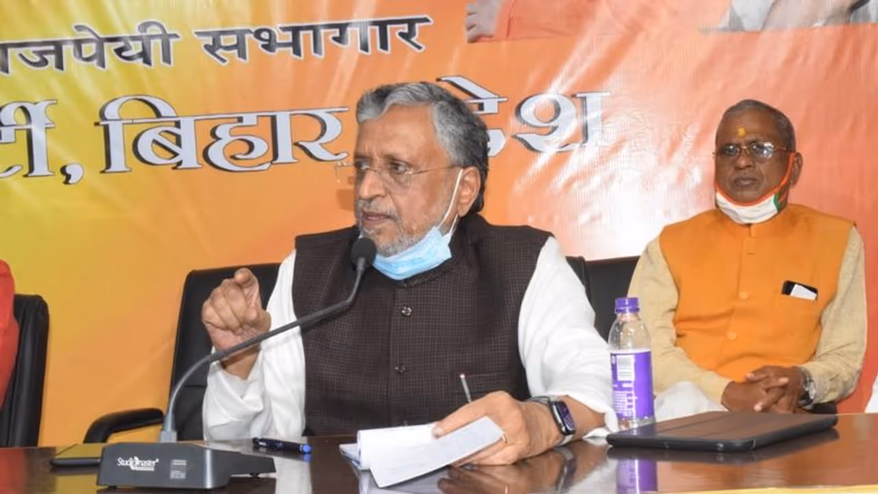 Former Bihar Deputy CM Sushil Kumar Modi receives death threats Former Bihar Deputy CM Sushil Kumar Modi receives death threats