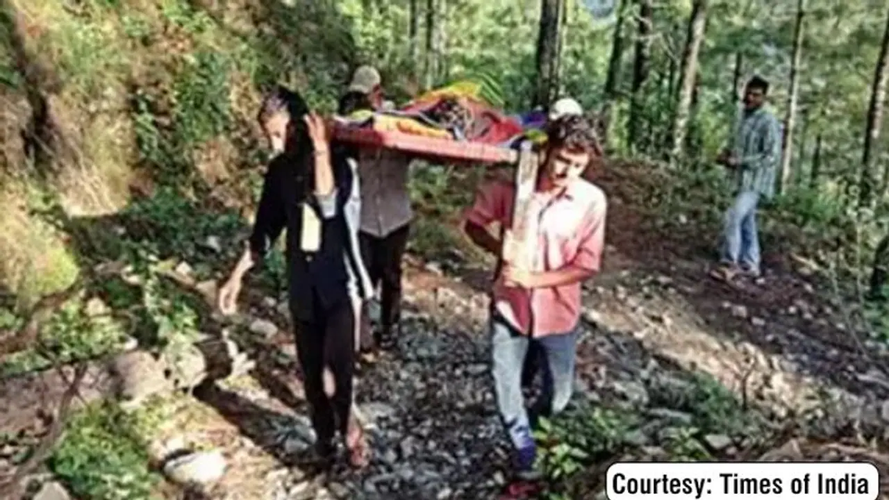 Uttarakhand starts palanquin services to help pregnant women get treatment Uttarakhand starts palanquin services to help pregnant women get treatment