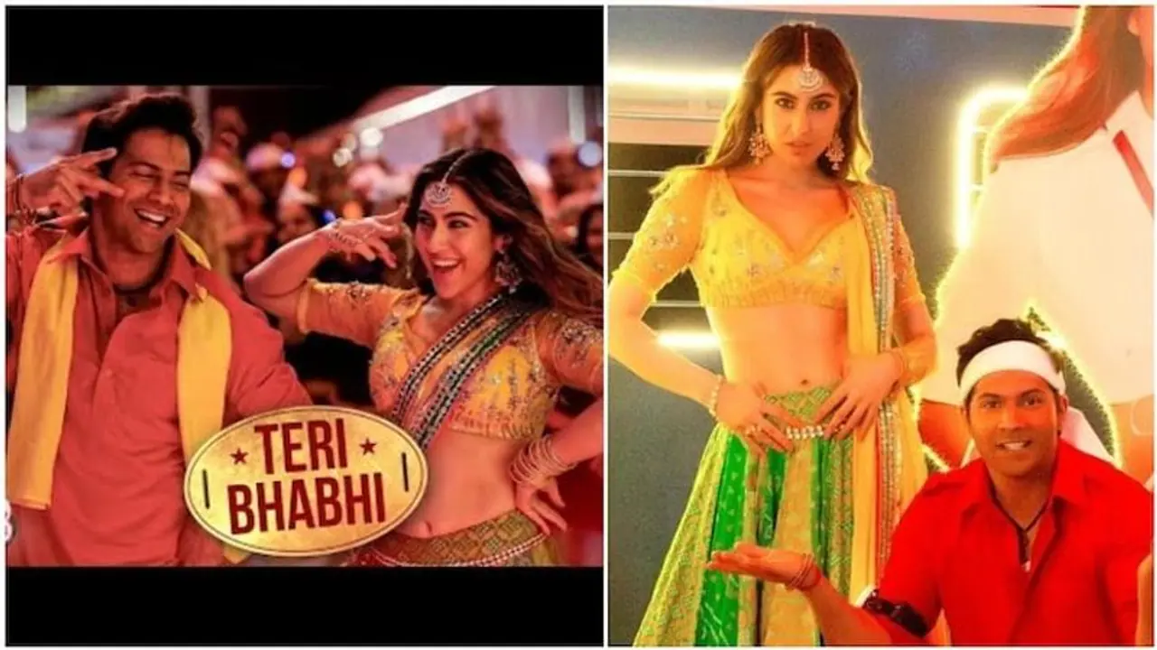 Here's how netizens reacted to Sara Ali Khan's moves on Coolie No.1's song 'Teri Bhabhi'