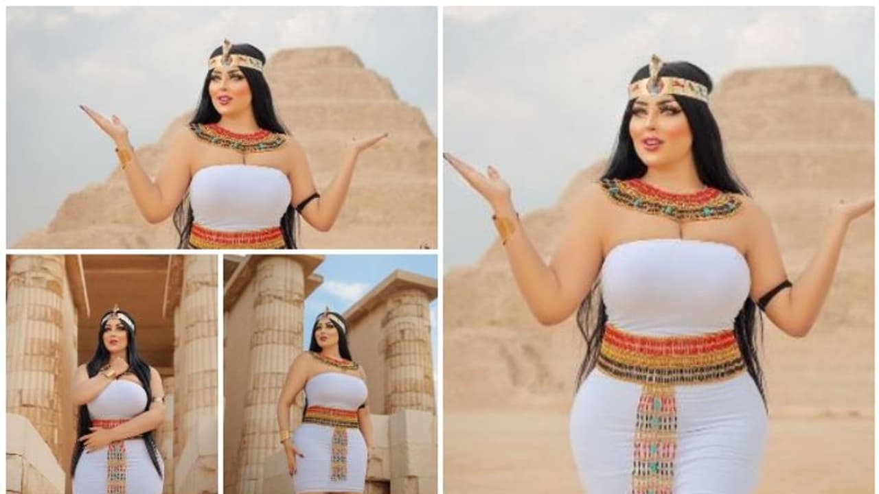 പിരമിഡിന് മുന്നില് നിന്ന് ഫോട്ടോഷൂട്ട്; ചിത്രങ്ങള് വൈറലായതിന് പിന്നാലെ അറസ്റ്റിലായി സല്മ പിരമിഡിന് മുന്നില് നിന്ന് ഫോട്ടോഷൂട്ട്; ചിത്രങ്ങള് വൈറലായതിന് പിന്നാലെ അറസ്റ്റിലായി സല്മ