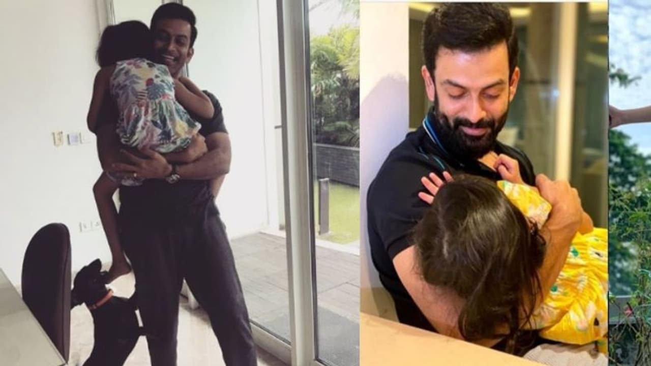 വീട്ടിലെത്തിയ പൃഥ്വിയെ സ്വീകരിച്ച് അല്ലി; ഇതാണ് 'വെൽക്കം കമ്മിറ്റി'യെന്ന് താരം, ക്യൂട്ടെന്ന് ആരാധകർ വീട്ടിലെത്തിയ പൃഥ്വിയെ സ്വീകരിച്ച് അല്ലി; ഇതാണ് 'വെൽക്കം കമ്മിറ്റി'യെന്ന് താരം, ക്യൂട്ടെന്ന് ആരാധകർ